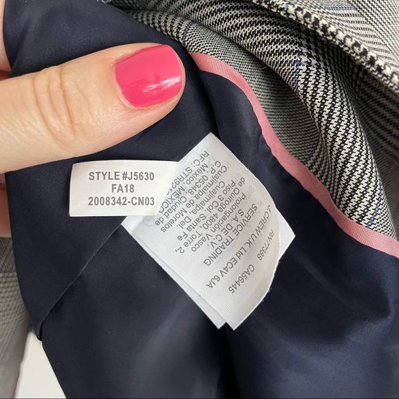 J. Crew Gray Double-Breasted Blazer - Picture 11 of 16